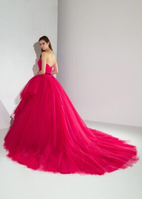 Pink Pre-Wedding Photoshoot Gown