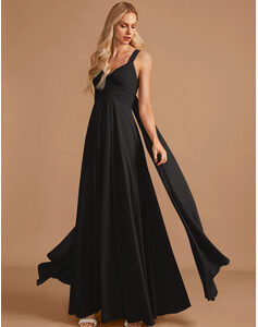 Black Back Trail Gown