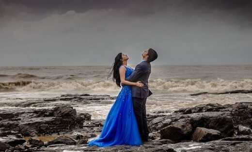 pre wedding photoshoot gown