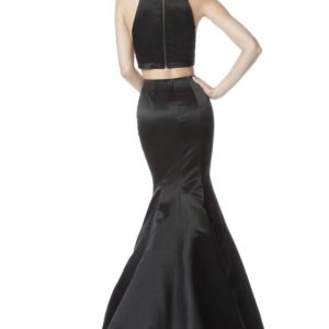 Black Mermaid Blouse And Lehenga Set