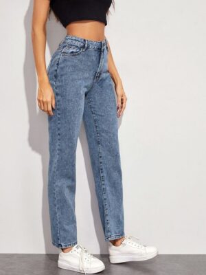 High rise mom jeans
