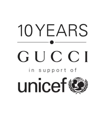 Gucci in support of UNICEF