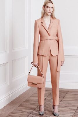 Wear the belted blazer