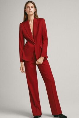 Wear the blazer as a matching set