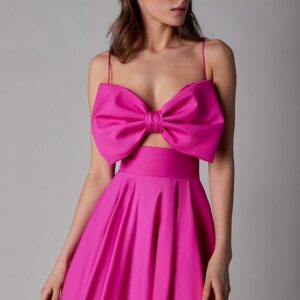 Cute Pink Bow Dress