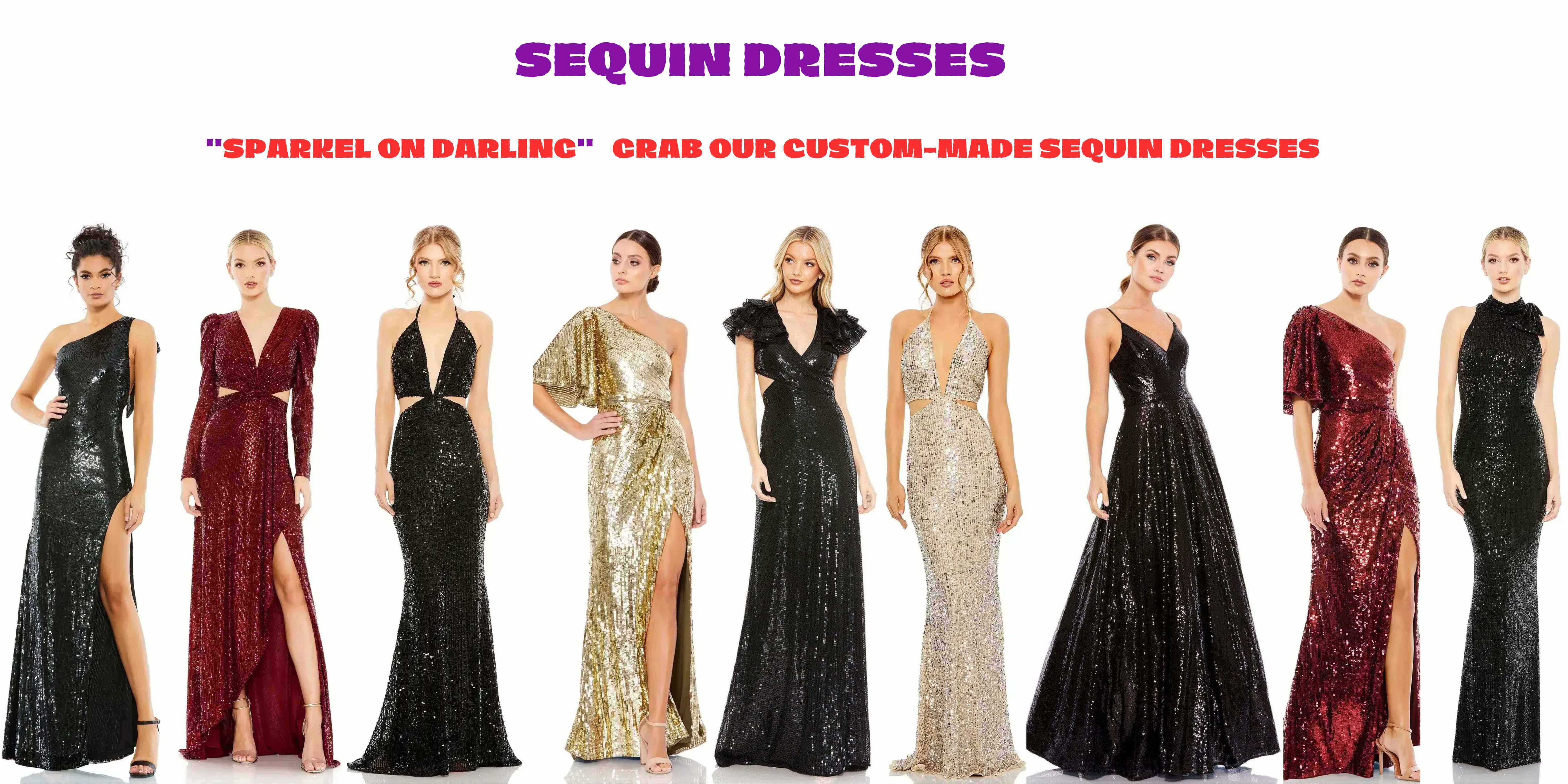 Sequin dresses